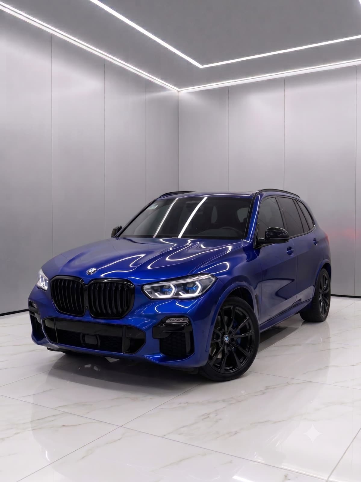 Full wrap Deep Blue en BMW X5 M50 — New Gen Customs Guadalajara